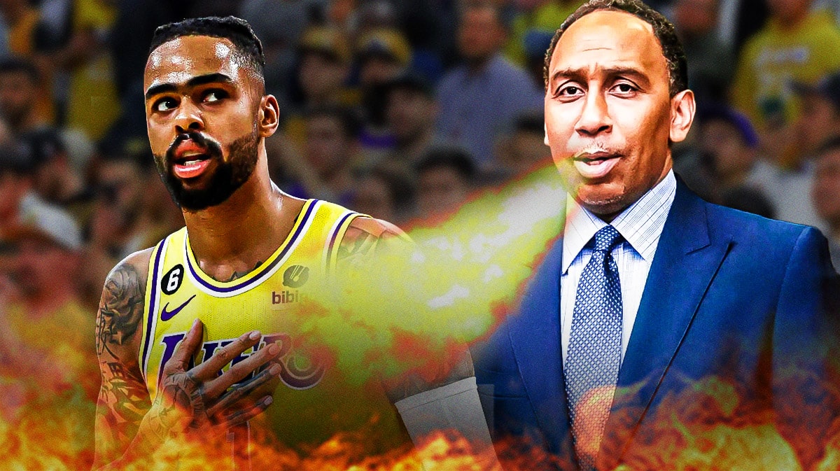 Lakers' D'Angelo Russell, Stephen A. Smith breathing fire on Russell