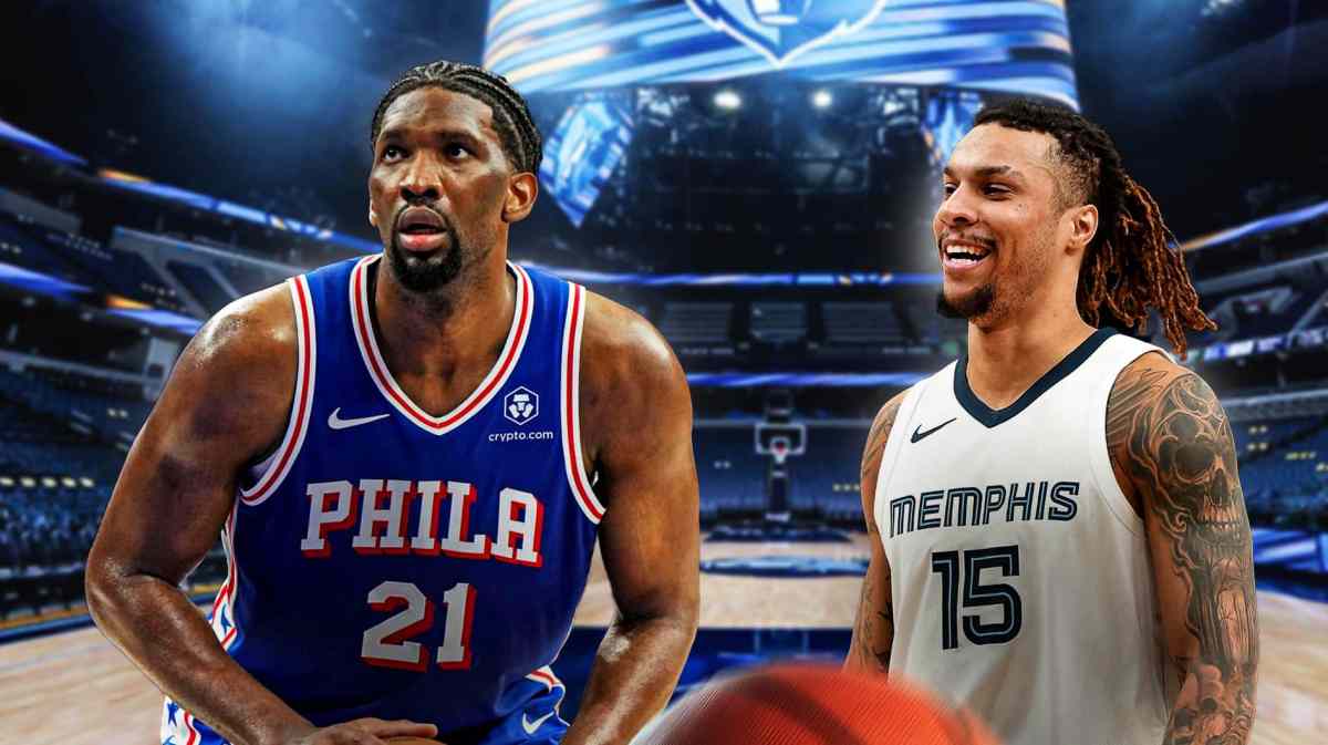 76ers' Joel Embiid and Grizzlies' Brandon Clarke