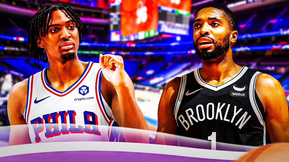 76ers' Tyrese Maxey and Nets' Mikal Bridges