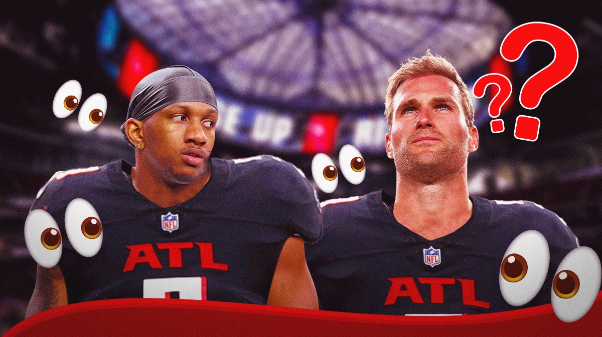Michael Penix Jr. and Kirk Cousins