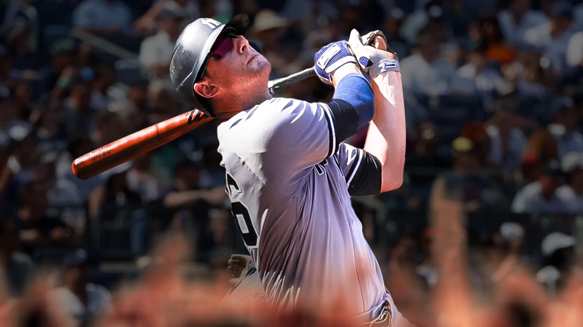 Yankees infielder DJ LeMahieu hitting