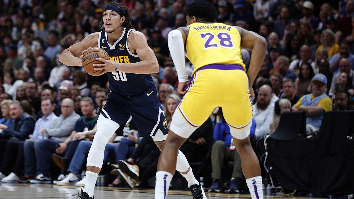 Aaron Gordon vs. Rui Hachimura in the 2023 Western Conference Finals Nuggets vs. Lakers series