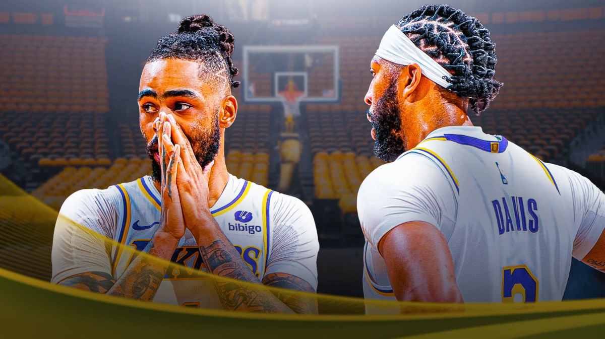 anthony davis dangelo russell lakers