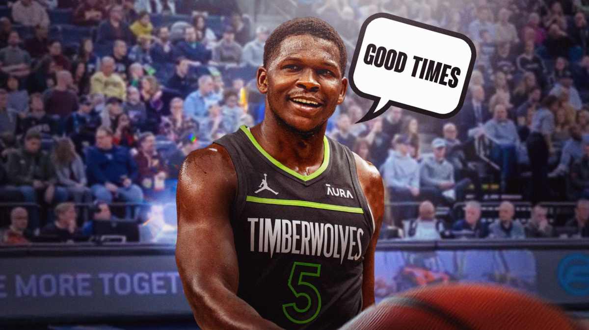 Anthony Edwards had some words about the Suns series.