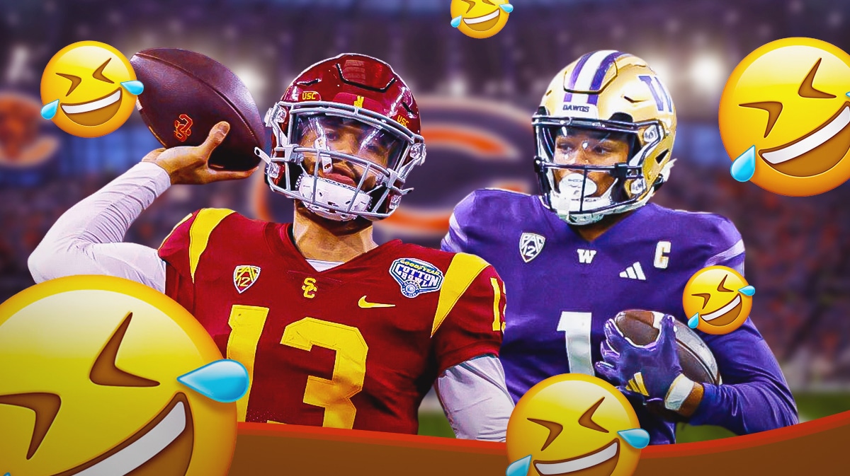 Rome Odunze, Caleb Williams, Bears, USC, Washington
