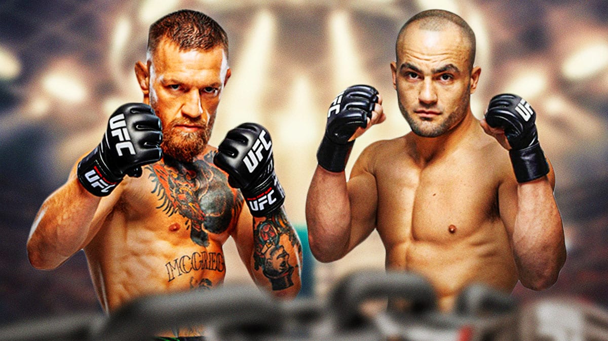 Conor McGregor and Eddie Alvarez UFC 205