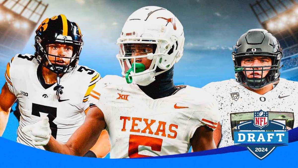 2024 NFL Draft prospects Cooper DeJean, Adonai Mitchell, Jackson Powers-Johnson