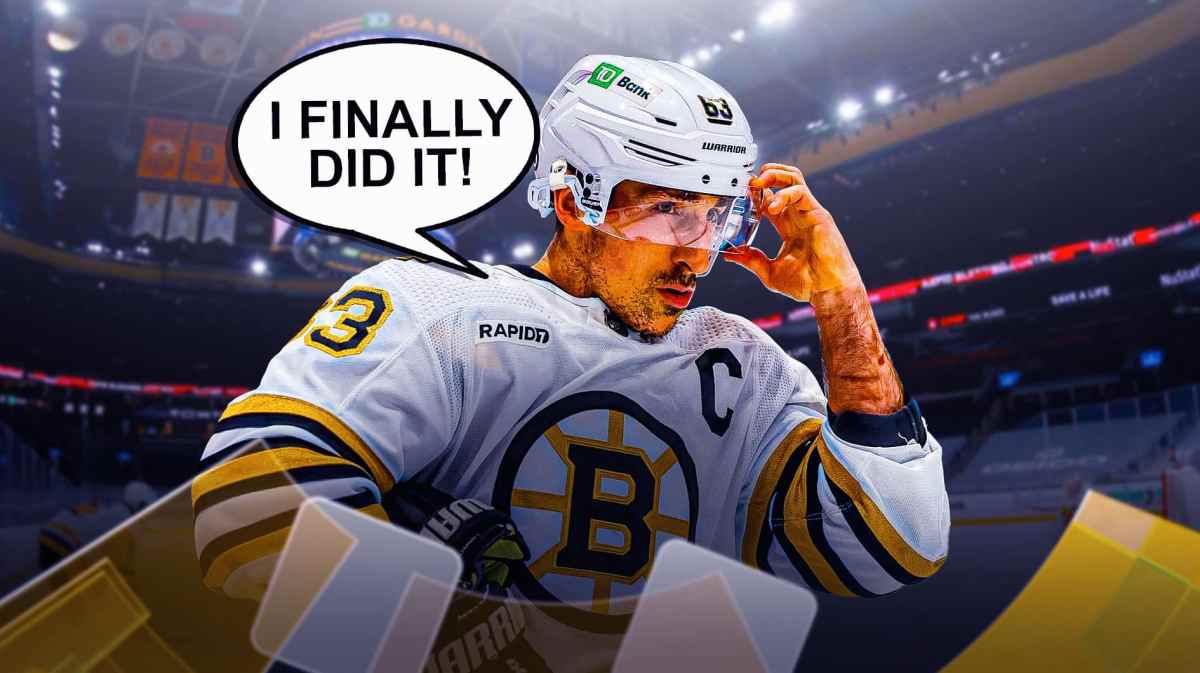 Marchand nets 400th goal for Bruins