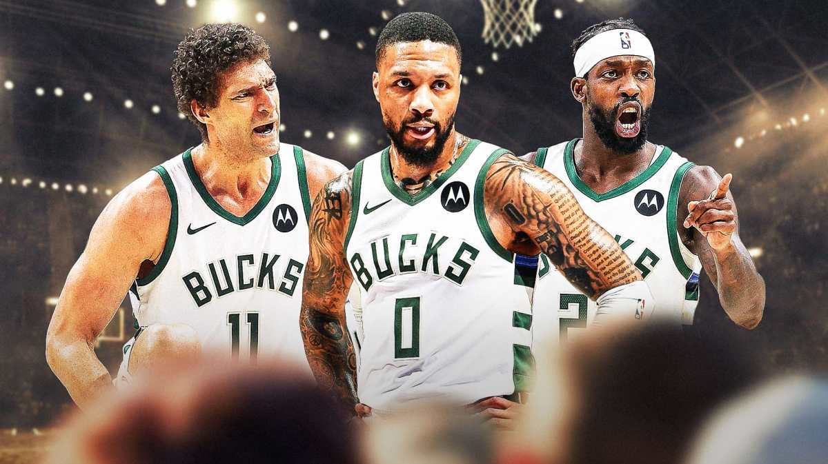 Bucks' Damian Lillard, Brook Lopez, and Patrick Beverley all frustrated