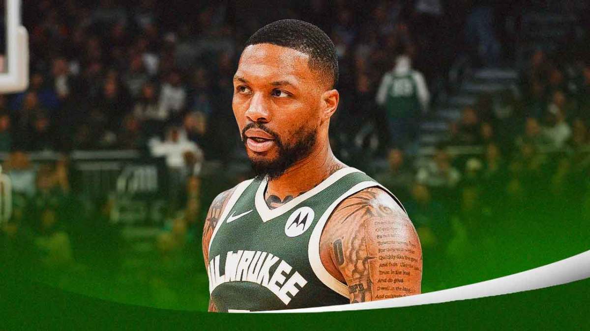 Bucks Damian Lillard NBA Playoffs Pacers