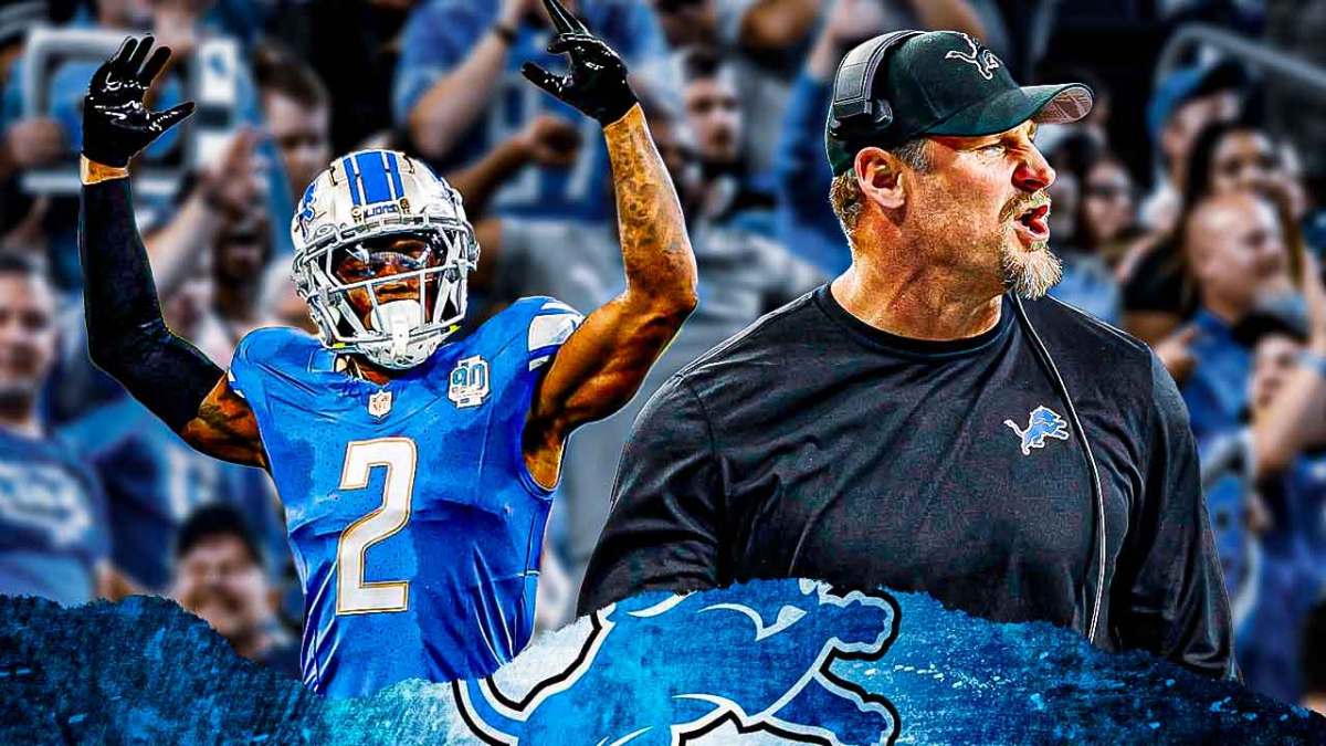 Eagles C.J. Gardner-Johnson with Lions Dan Campbell after NFL Free Agency decision
