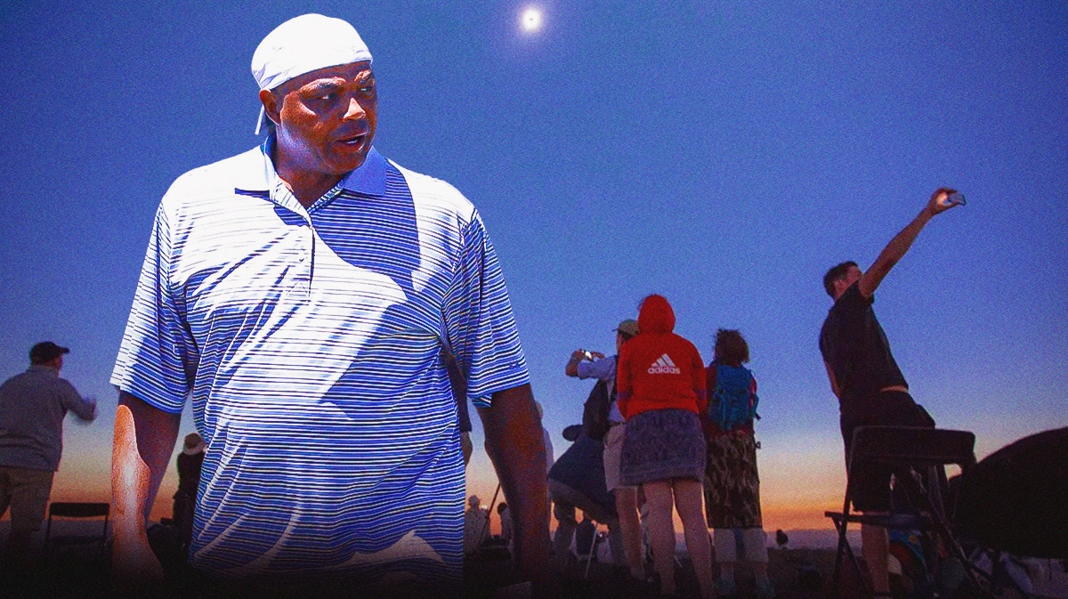 Charles Barkley March Madness solar eclipse UConn basketball Purdue Basketball