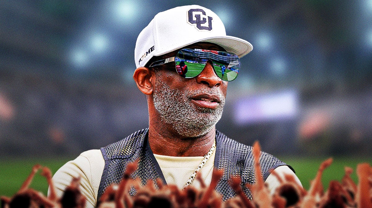 Colorado football coach Deion Sanders.