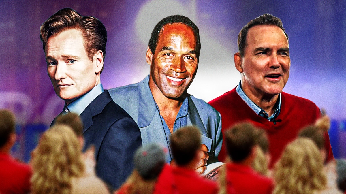 Conan O'Brien, O.J. Simpson and Norm Macdonald