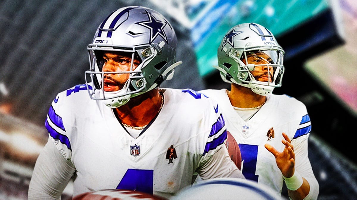 Photo: Dak Prescott looking serious in Cowboys jersey