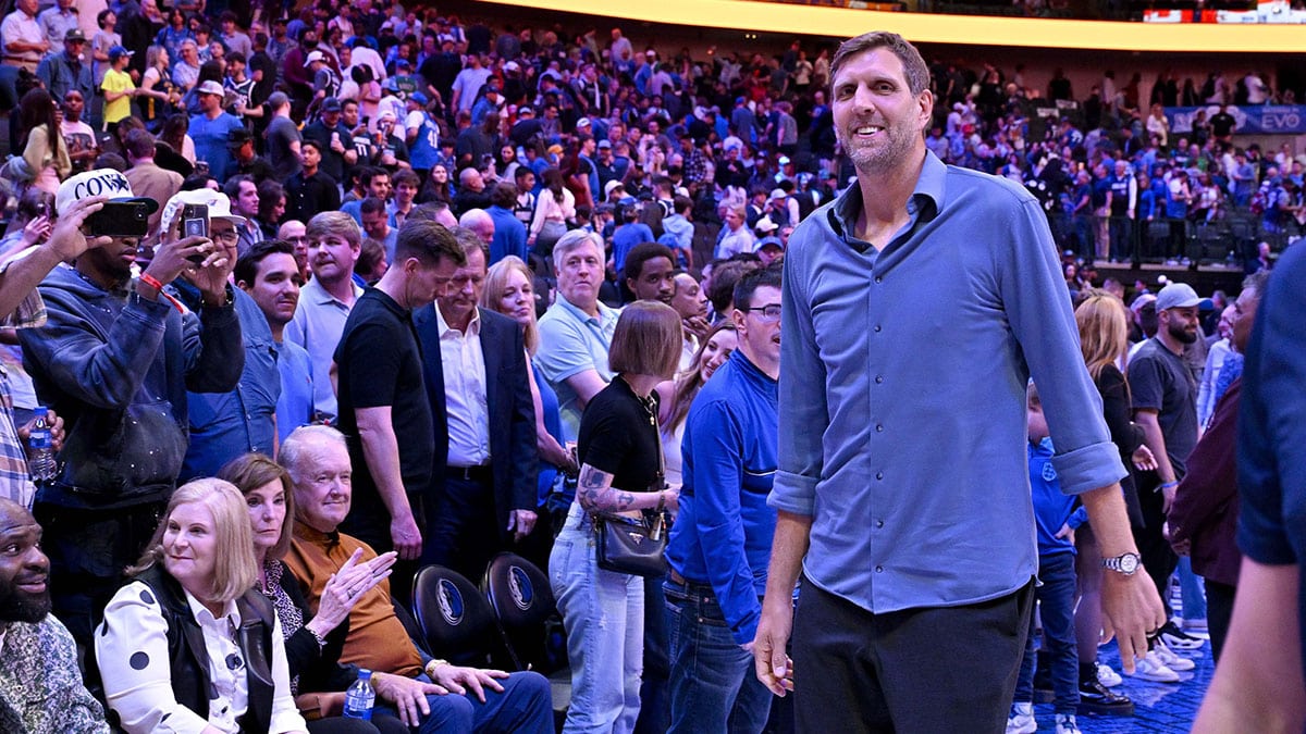 Nowitzki shared his thoughts on the soccer GOAT. 