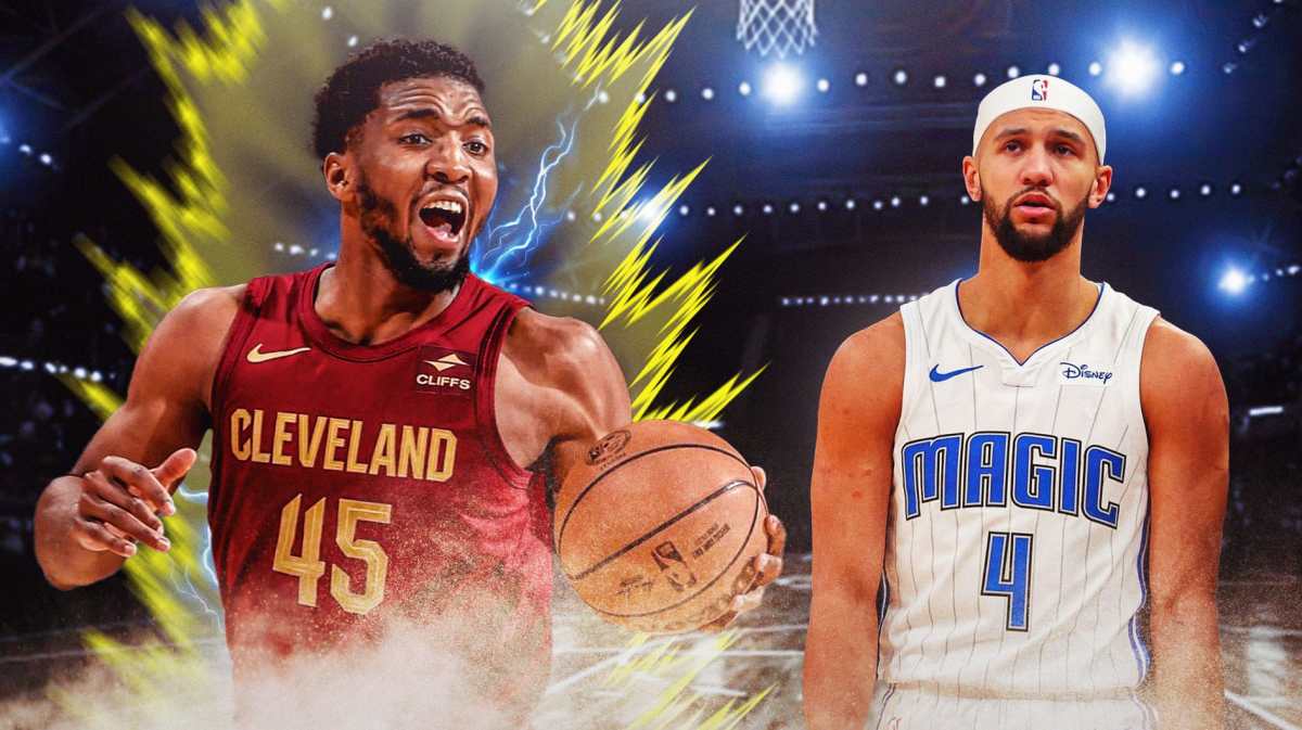 Donovan Mitchell going super saiyan against Jalen Suggs, Orlando Magic