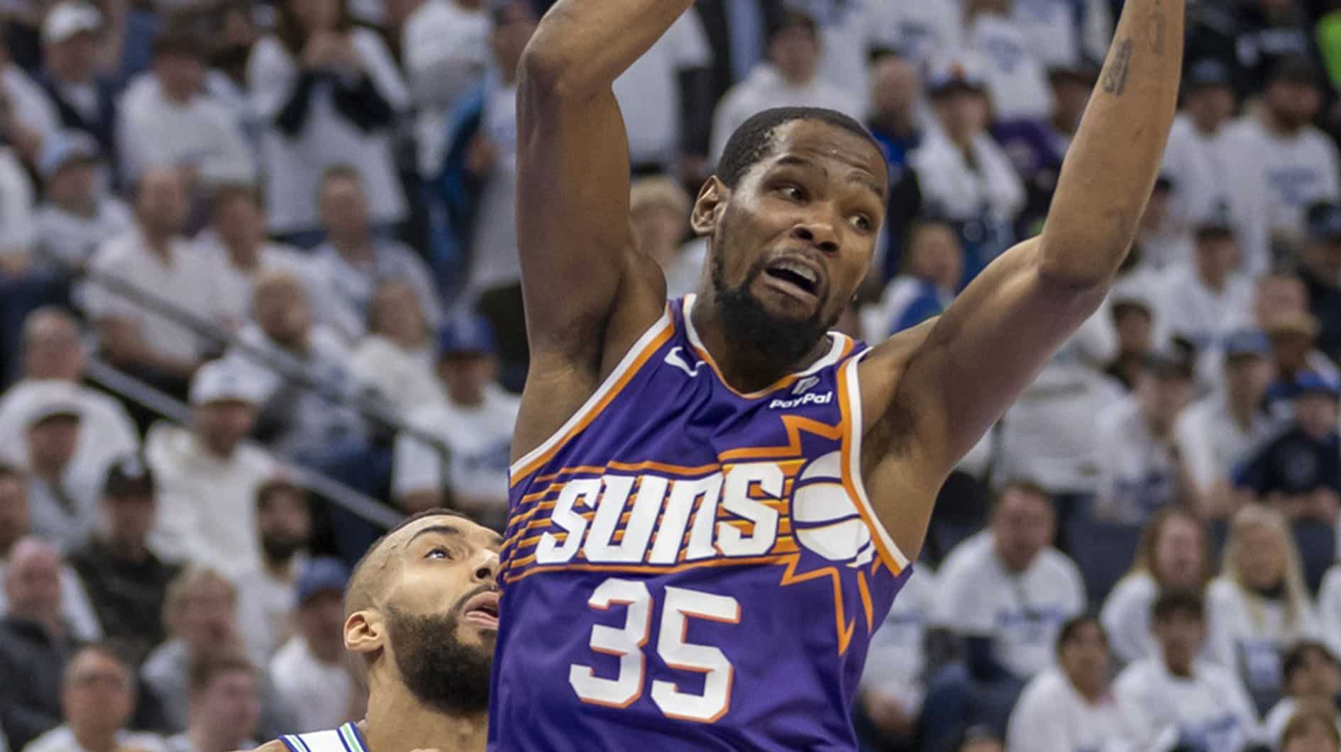 The Suns' Kevin Durant. 
