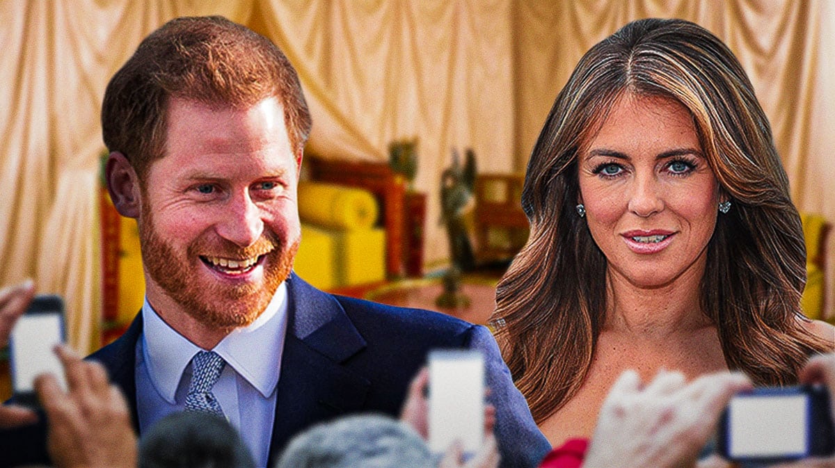 Elizabeth Hurley, Prince Harry