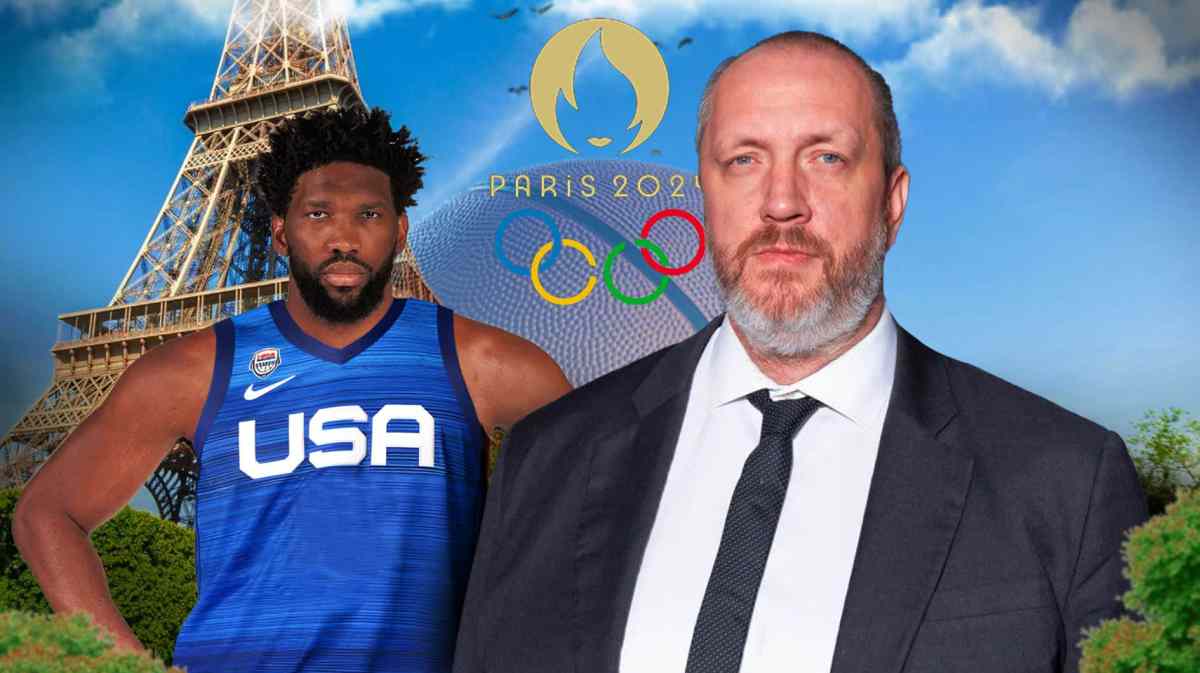 76ers Joel Embiid with Fred Weis amid Team USA decision for the 2024 Paris Olympics