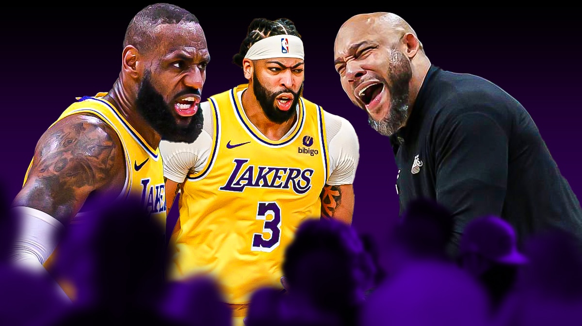 Lakers Darvin Ham after LeBron James and Anthony Davis NBA Playoffs loss to Nuggets