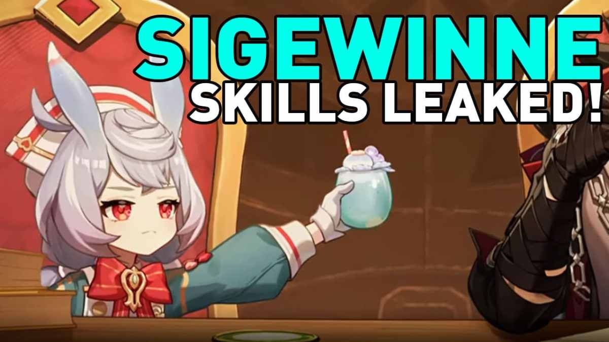 genshin impact sigewinne leaks kit animations