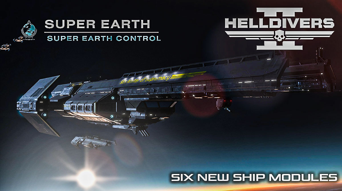 Helldivers 2 Adds New Ship Modules To Improve Your Stratagems