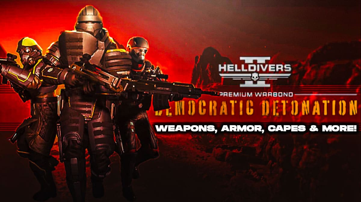 Helldivers 2 Democratic Detonation Warbond Release Date