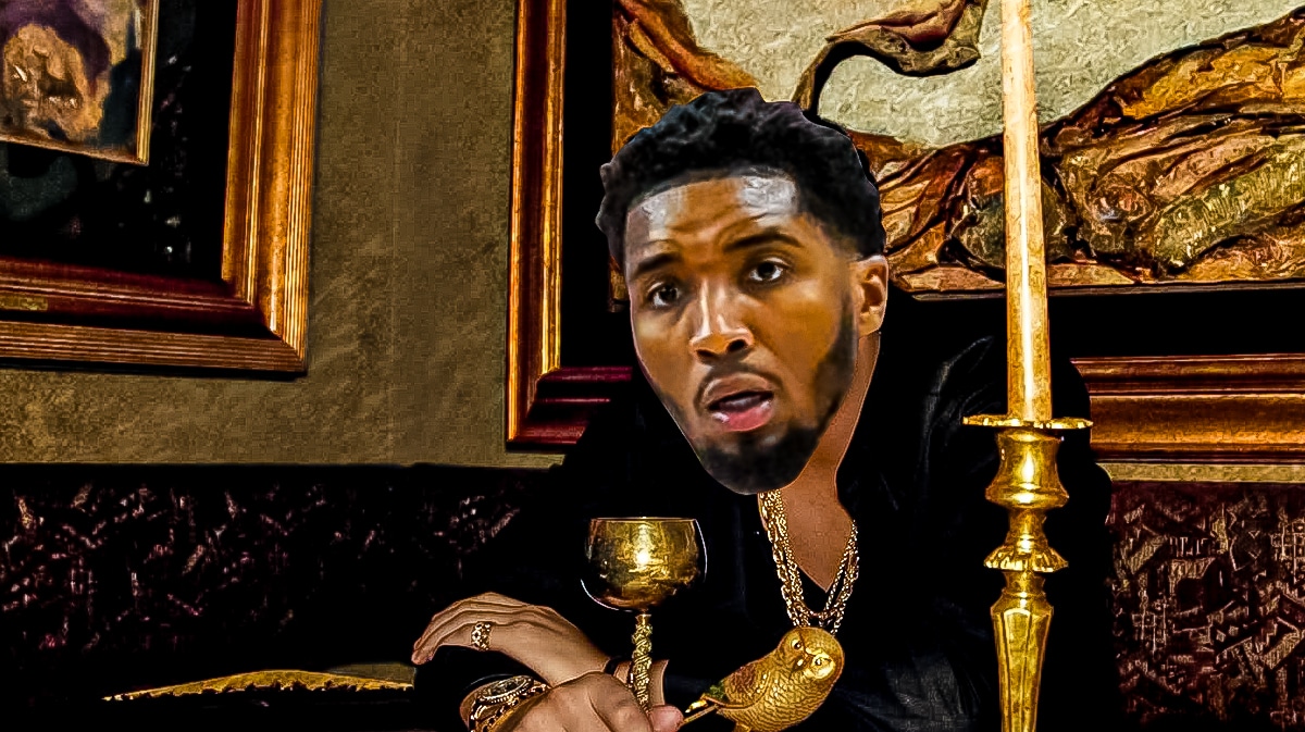 Cavs' Donovan Mitchell as Drake