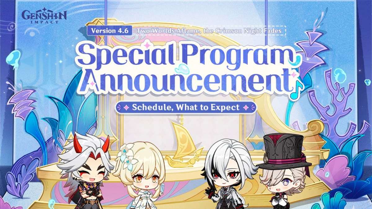 genshin impact 4.6 livestream