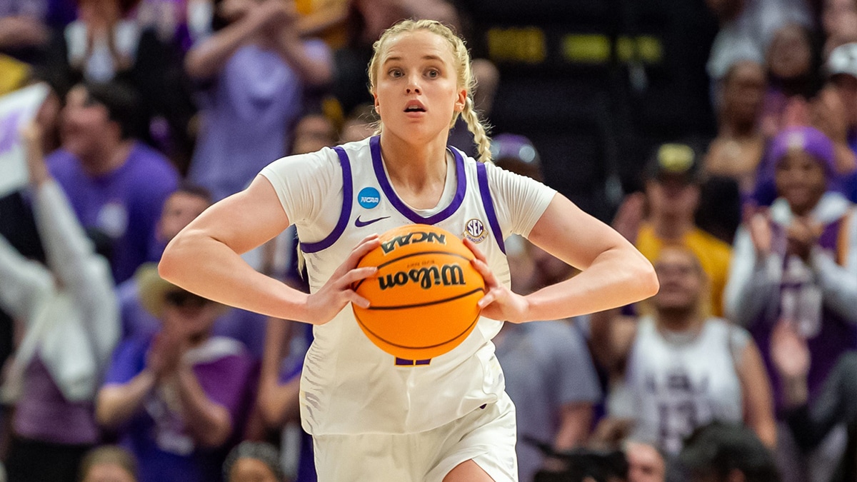 Hailey Van Lith 11 The LSU Tigers take down the Middle Tennessee Blue Raiders in the second round of the 2024 NCAA Tournament in Baton Rouge, LA at the Pete Maravich Assembly Center.