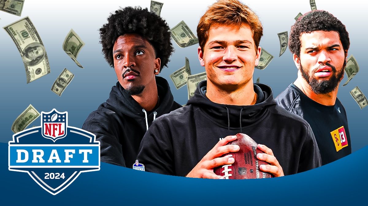 2024 NFL Draft prospects Jayden Daniels and Caleb Williams amid Ian Rapoport push back on QB runs