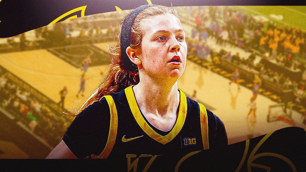 Iowa women's basketball player Molly Davis