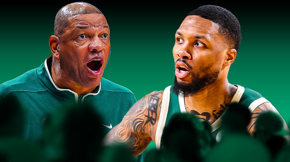 Bucks' Doc Rivers and Damian Lillard