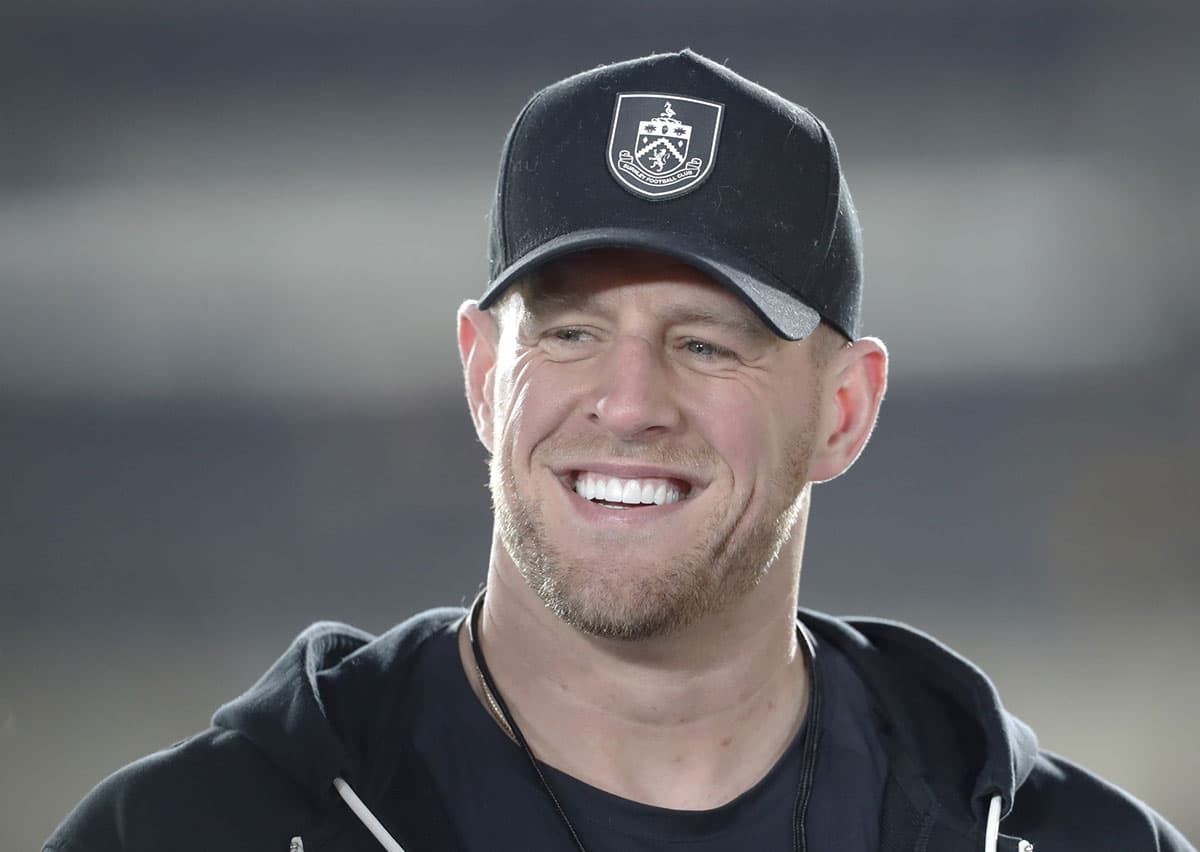 Houston Texans former defensive end J.J. Watt in attendance as the Pittsburgh Steelers host the Tennessee Titans at Acrisure Stadium. 