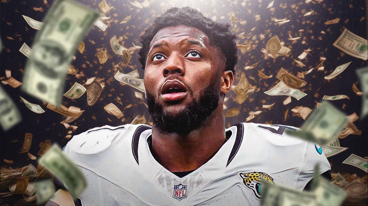 Jaguars player Josh Allen, money all around
