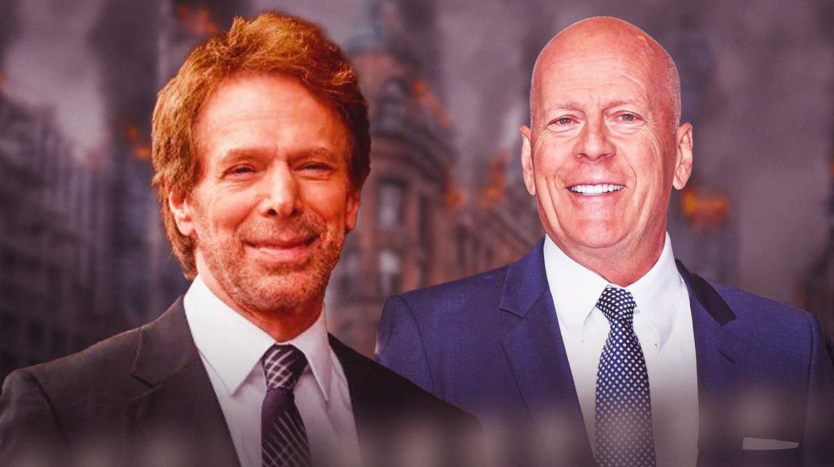 Jerry Bruckheimer and Bruce Willis.