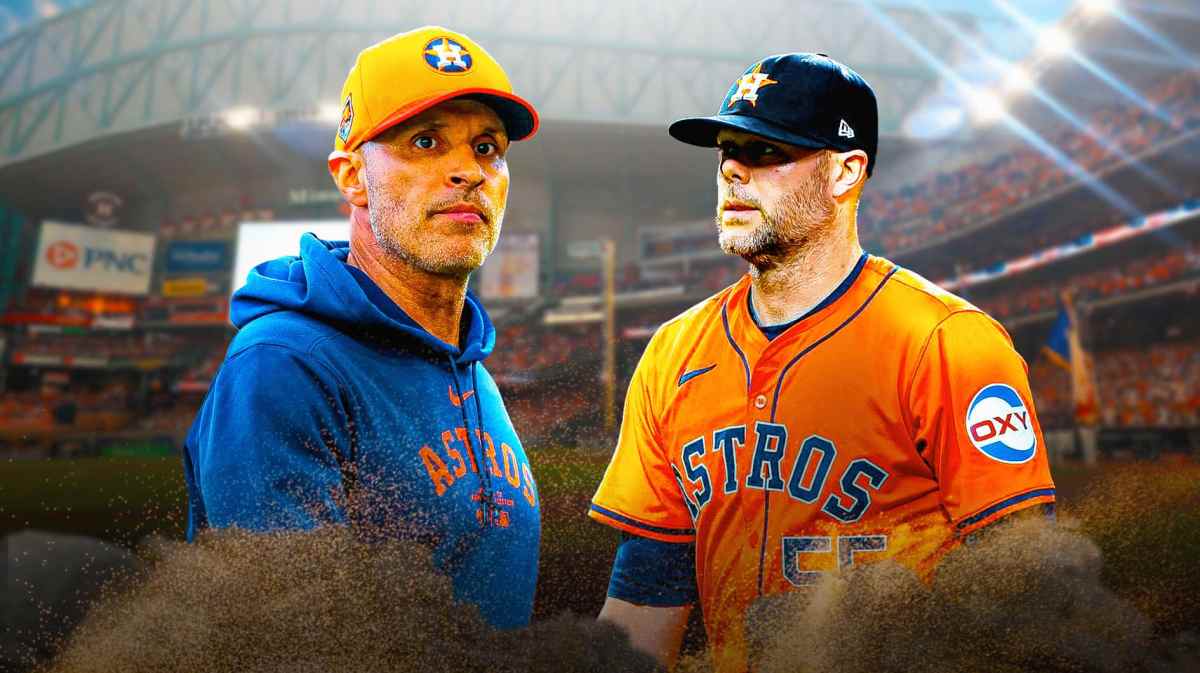 Joe Espada and the Astros had a tough outing.