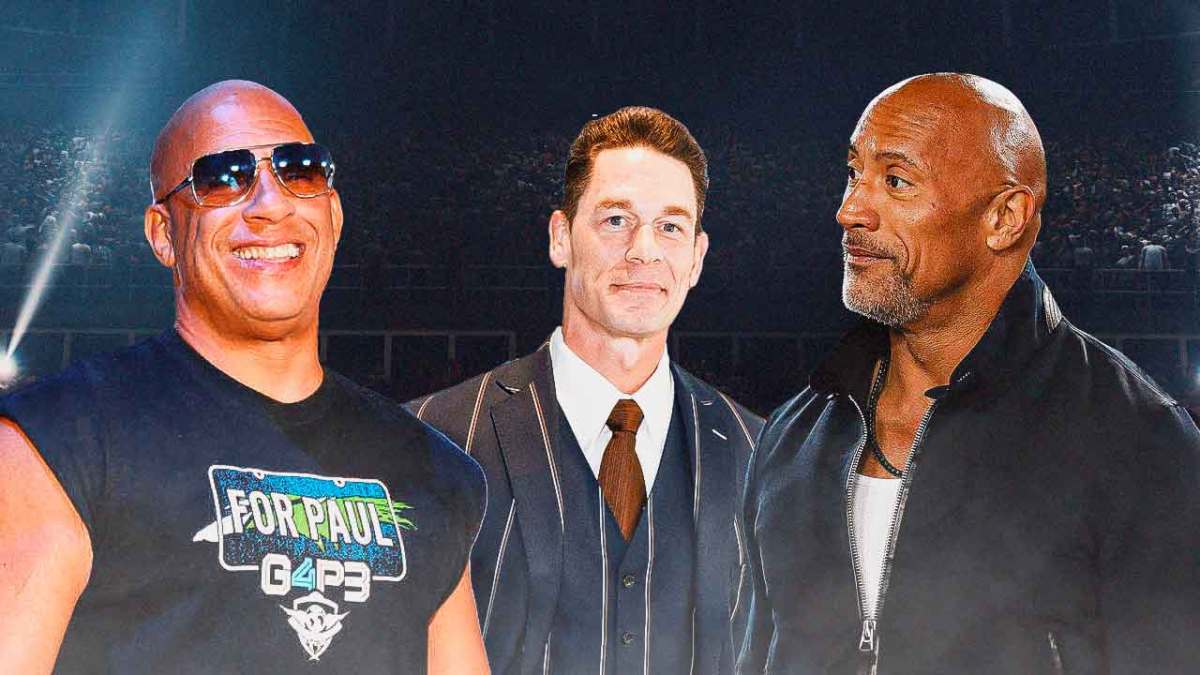 Vin Diesel, John Cena, Dwayne Johnson