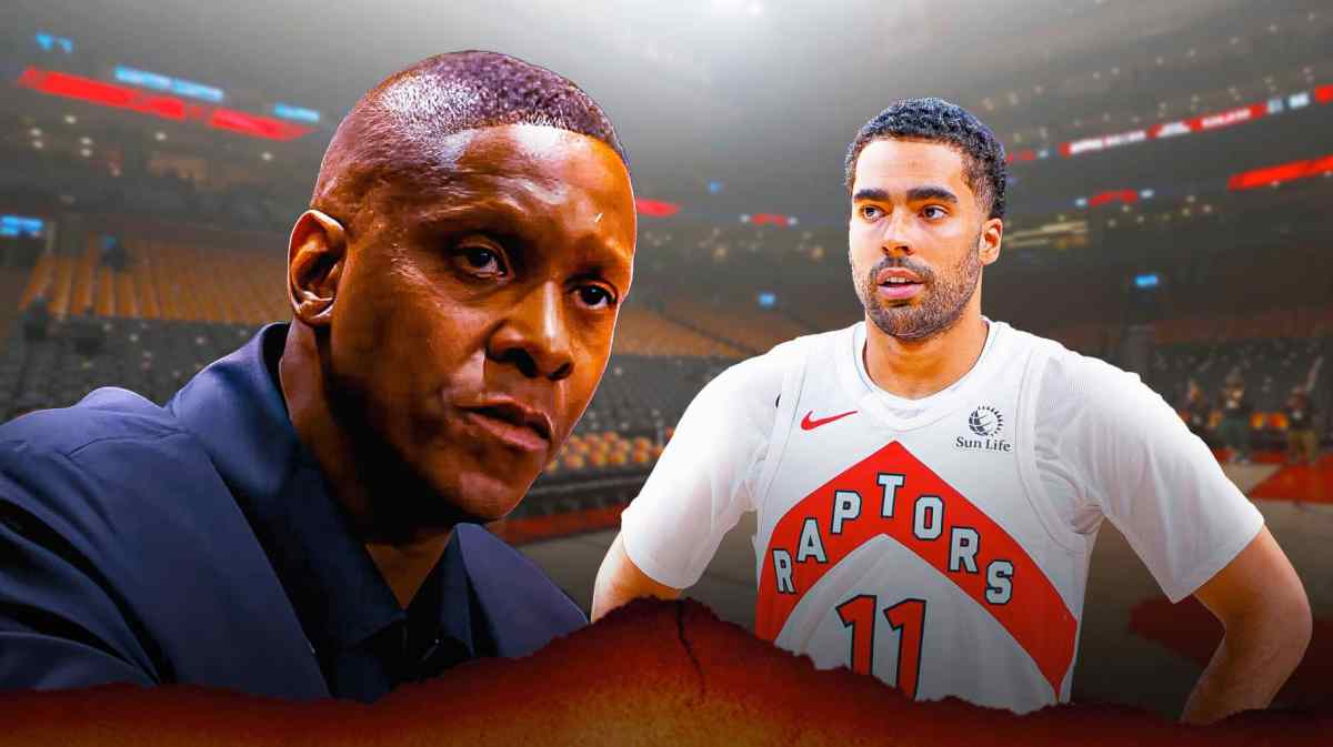 Raptors Jontay Porter Michael Porter Jr. brother with Masai Ujiri after NBA ban