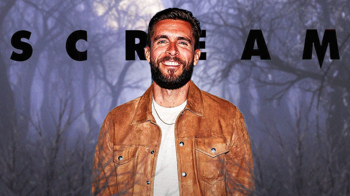 Josh Segarra with Scream logo.