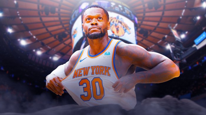 Julius Randle is out for the year.