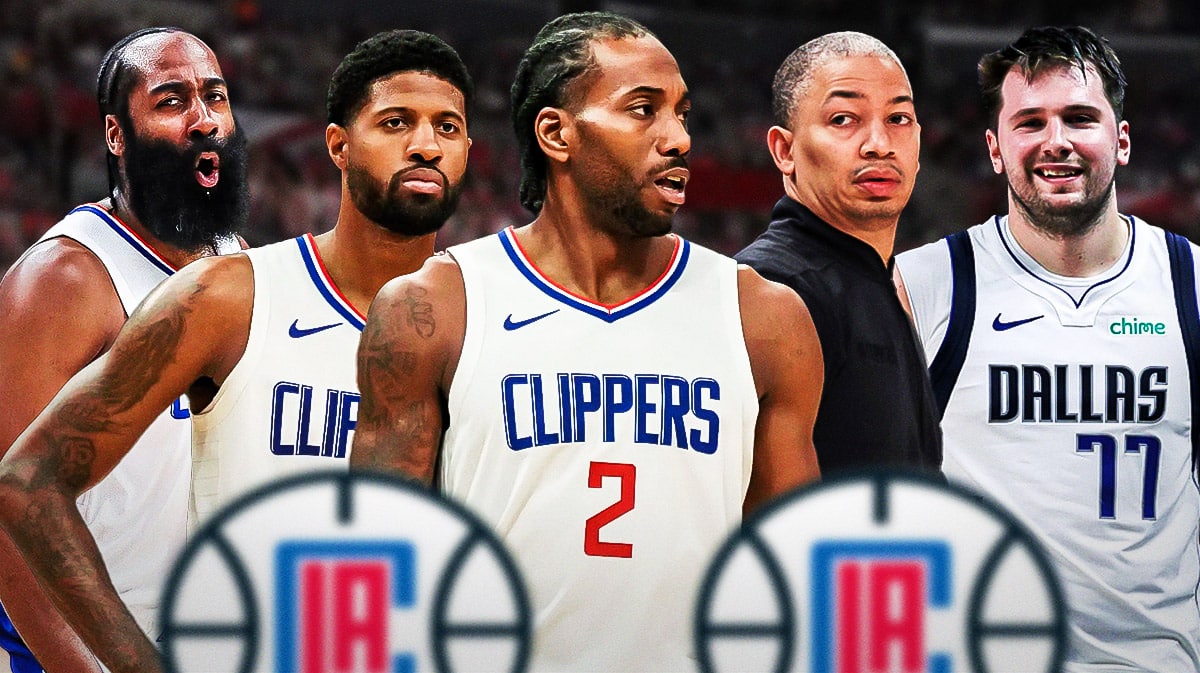 Kawhi Leonard, James Harden, Paul George, Tyronn Lue, Luka Doncic, Los Angeles Clippers, Dallas Mavericks
