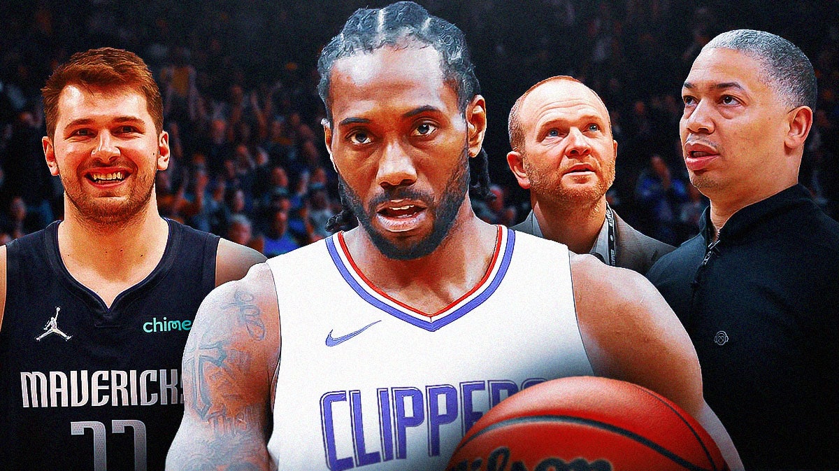 Kawhi Leonard, Tyronn Lue, Luka Doncic, Lawrence Frank, Los Angeles Clippers, Dallas Mavericks