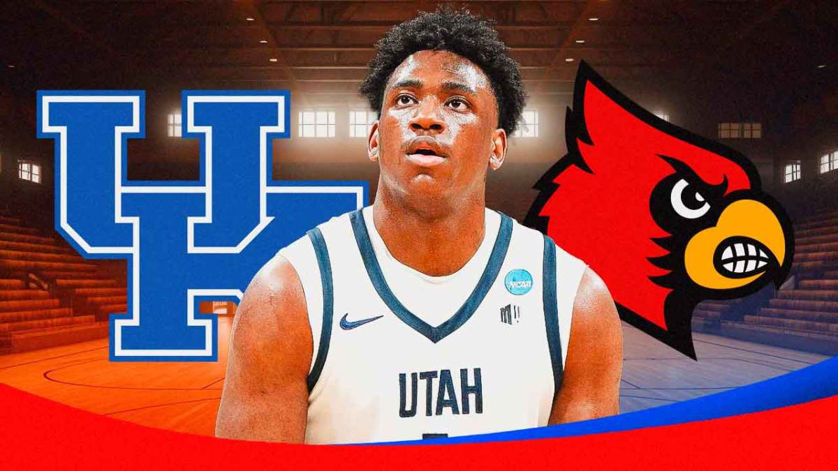 Great Osobor with the Kentucky and Louisville logos
