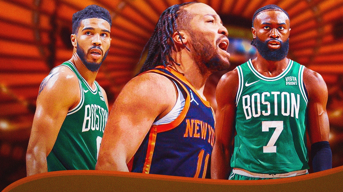 Tom Thibodeau Knicks mentee Jalen Brunson after win vs Celtics before NBA Playoffs