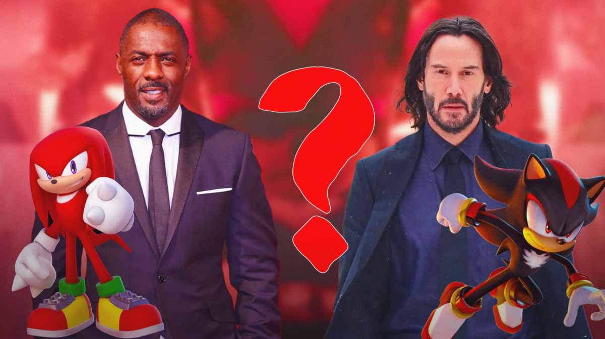 Idris Elba, Knuckles, Keanu Reeves, Shadow