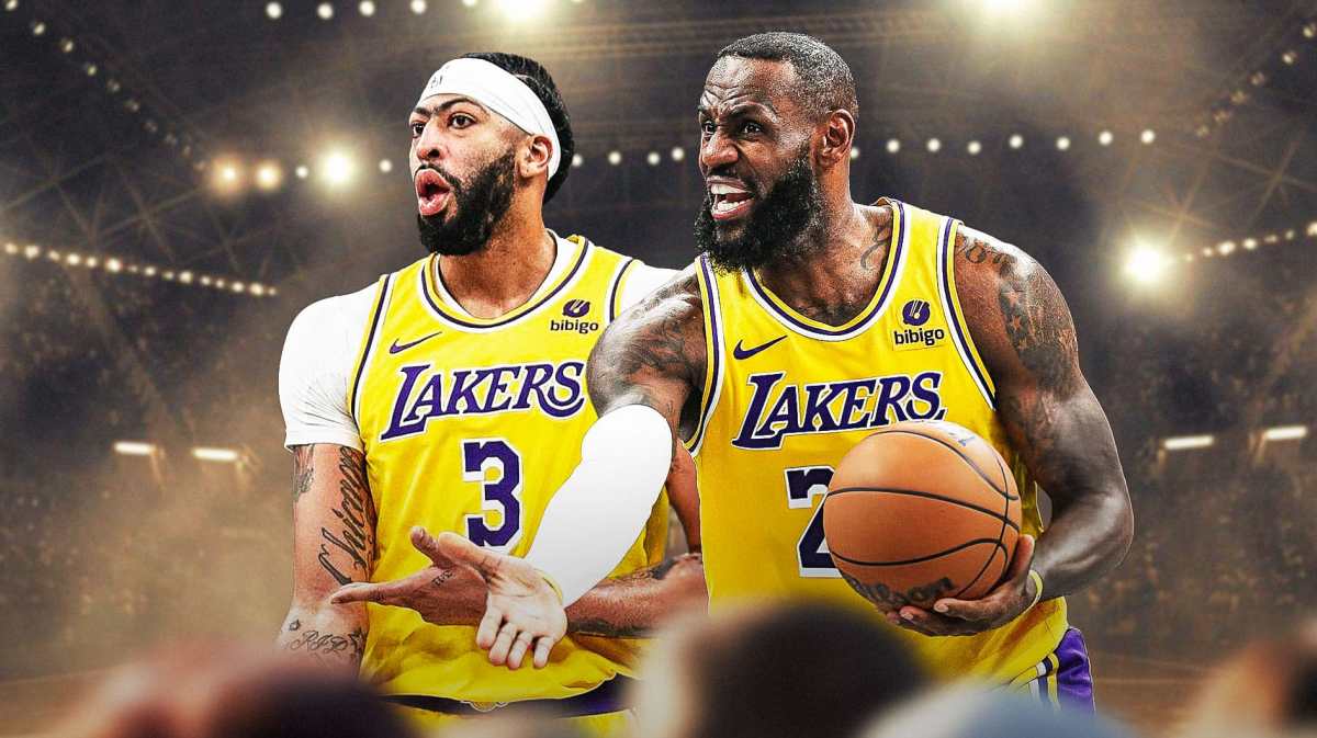 lebron james anthony davis lakers