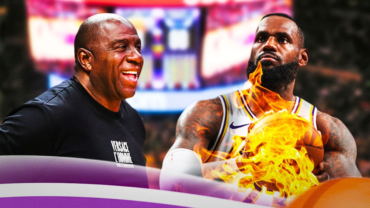 Lakers star Magic Johnson got real on Lakers tanking rumors.