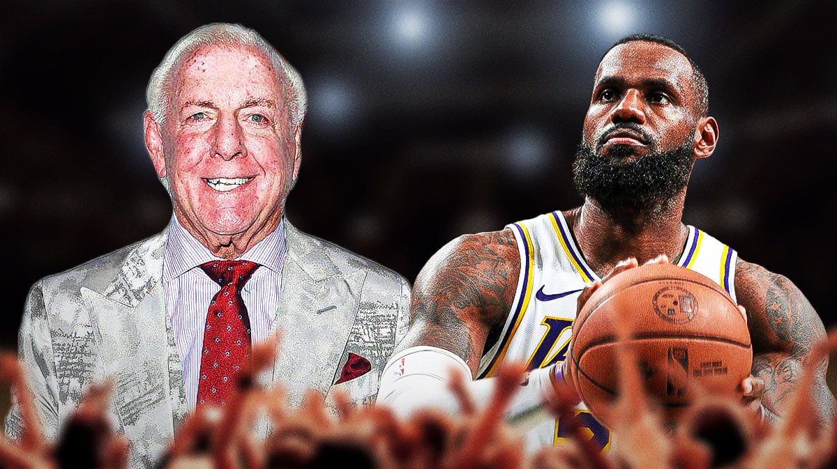 Ric Flair, Lakers' LeBron James
